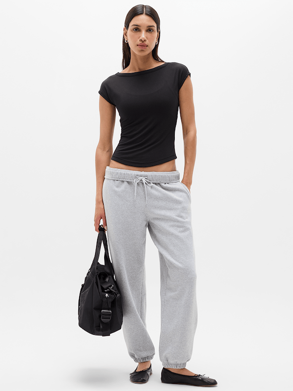 Perfect Rib Boatneck Tee