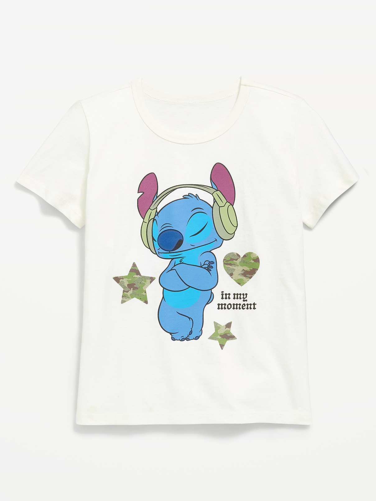 L'image numéro 1 présente T-shirt à imprimé Stitch de Disney© pour fille