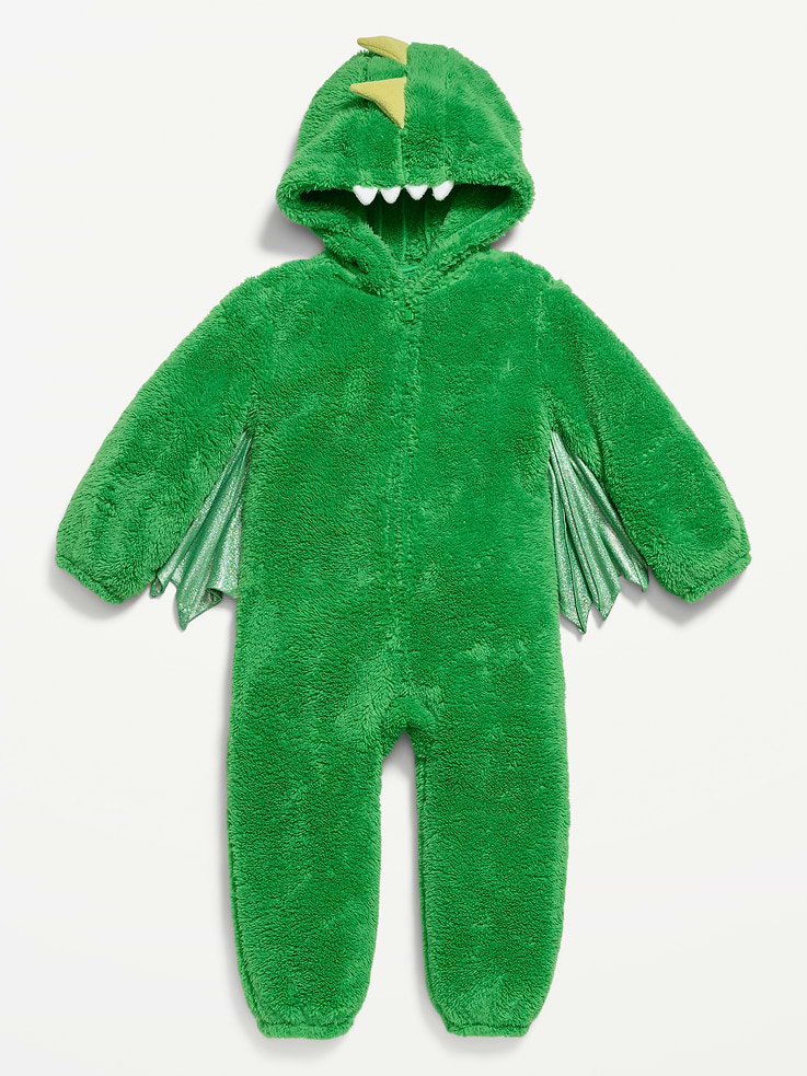 Image 2 of 3, Hooded Critter Unisex Sherpa One-Piece for Toddler