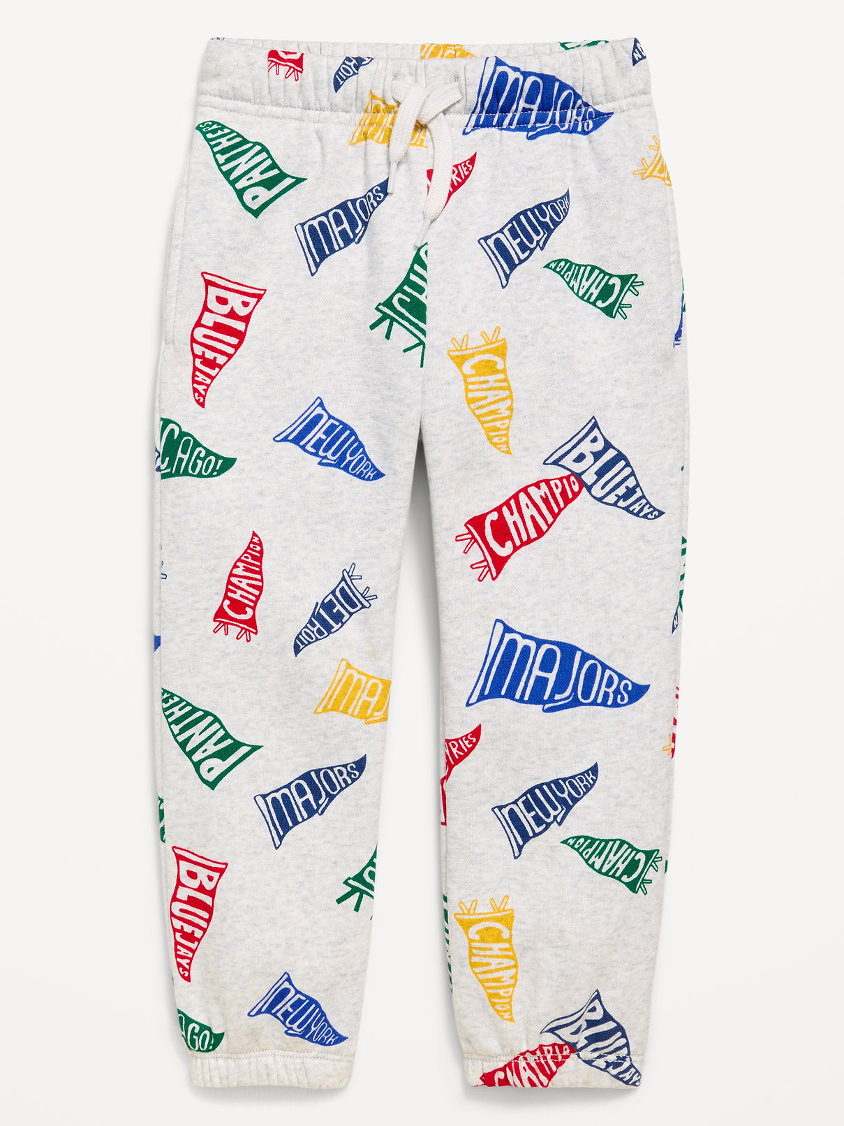 L'image numéro 1 présente Pantalon de jogging en molleton à motif pour tout-petit