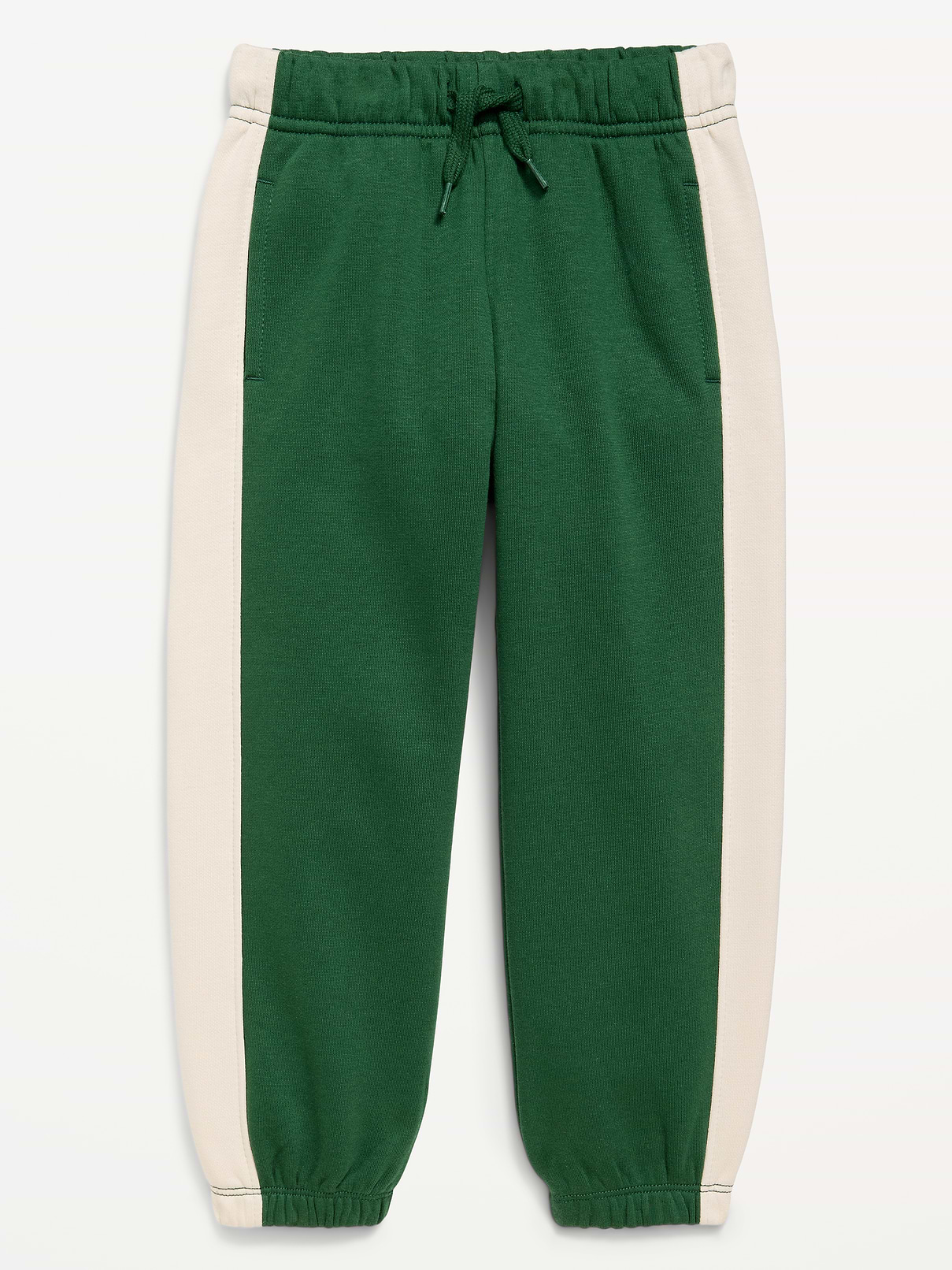 L'image numéro 1 présente Pantalon de jogging en coton ouaté à logo pour tout-petit