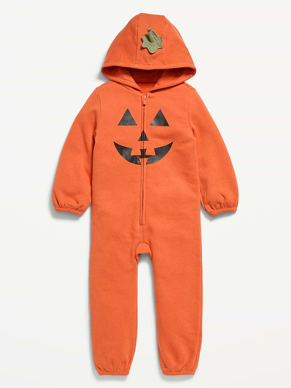 Hooded Critter Unisex Fleece One-Piece for Toddler
