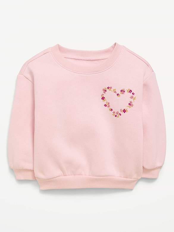 Printed Crew-Neck Sweatshirt for Baby