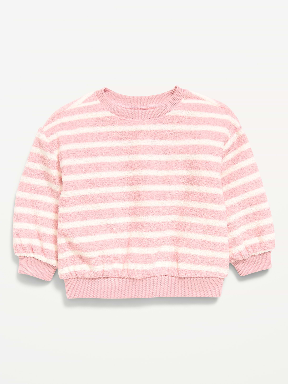 Image number 1 showing, Striped Crew-Neck Sweatshirt for Baby