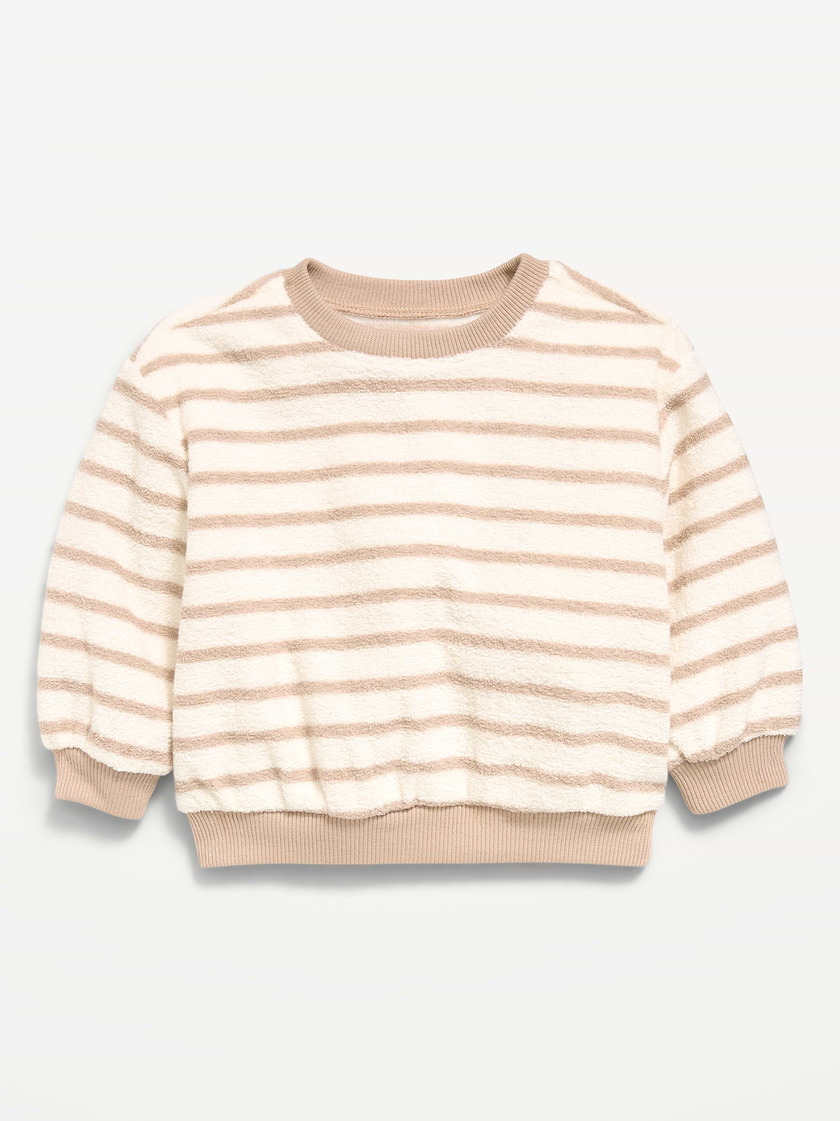 Image number 1 showing, Striped Crew-Neck Sweatshirt for Baby