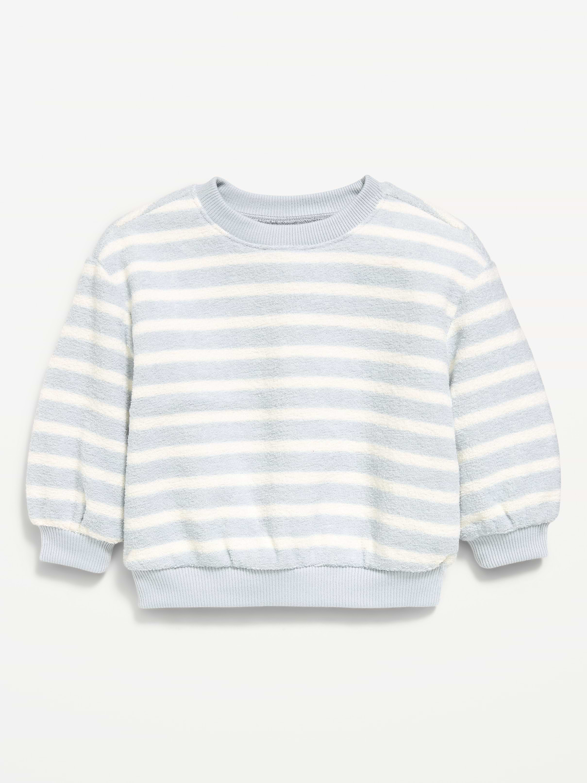Image number 1 showing, Striped Crew-Neck Sweatshirt for Baby