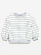 Image number 1 showing, Striped Crew-Neck Sweatshirt for Baby