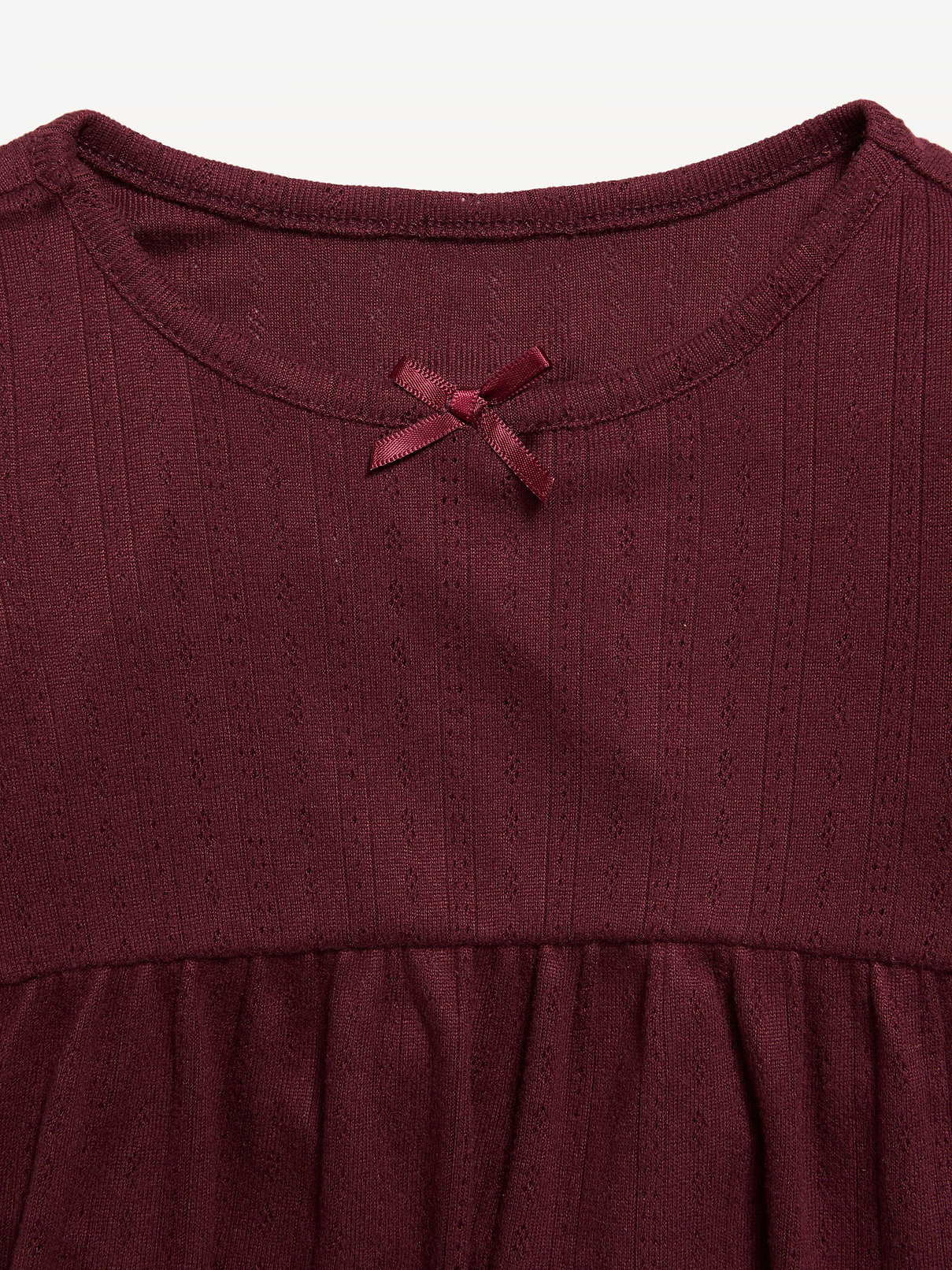 Image number 4 showing, Long-Sleeve Pointelle-Knit Top and Pants Set for Baby