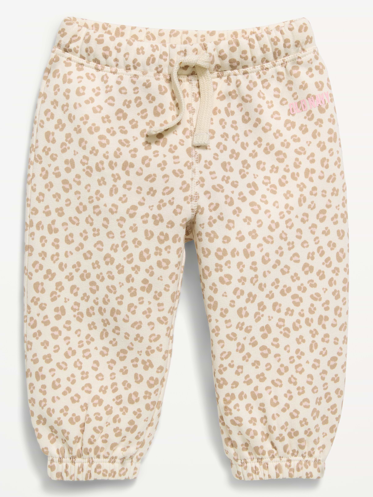 L'image numéro 1 présente Pantalon en coton ouaté à logo imprimé pour bébé