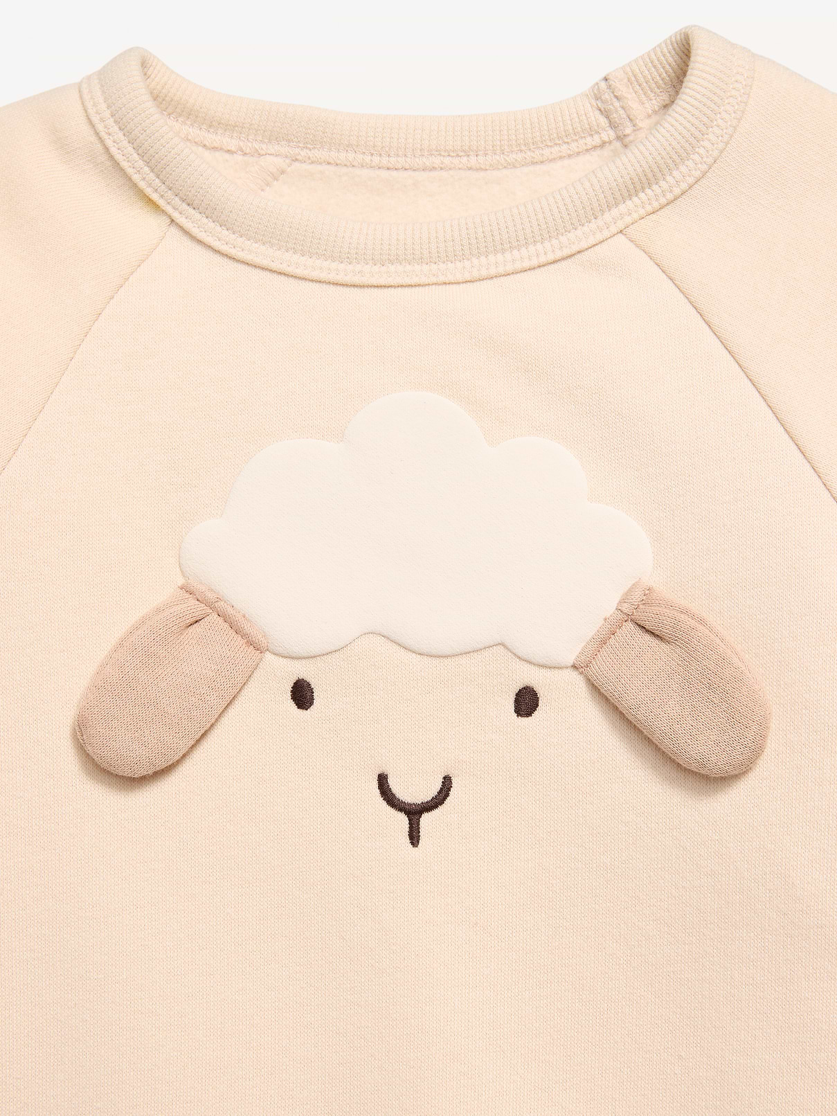 Image number 2 showing, Printed Long-Sleeve Fleece One-Piece for Baby