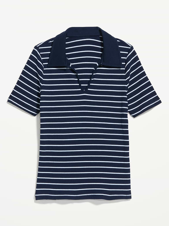 Keyhole Polo Top