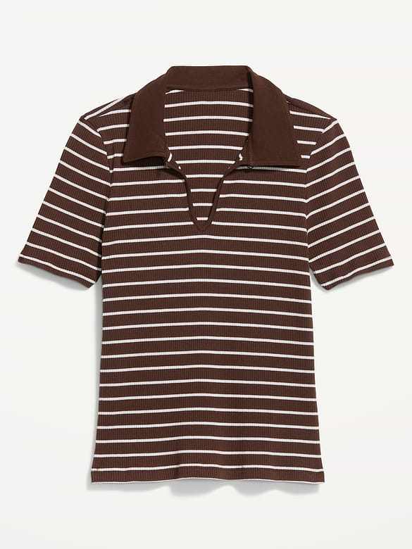 Keyhole Polo Top