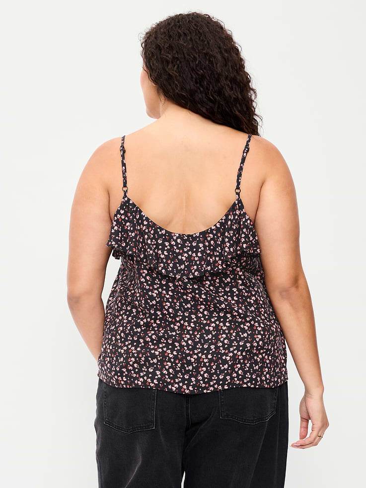 L'image numéro 8 présente Camisole à volants sur le devant
