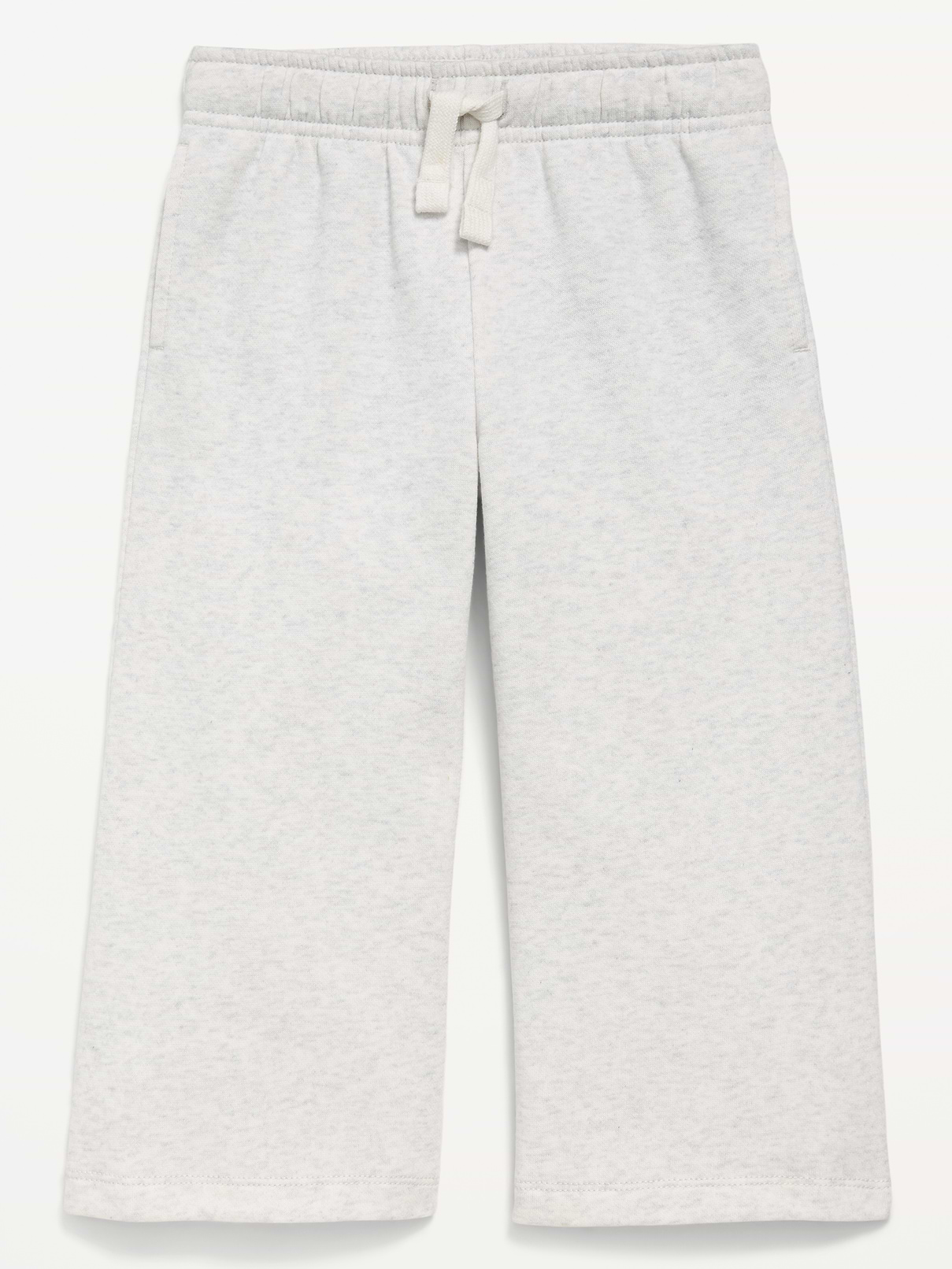 L'image numéro 1 présente Pantalon jambe large en coton ouaté pour toute-petite