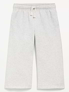 L'image numéro 1 présente Pantalon jambe large en coton ouaté pour toute-petite