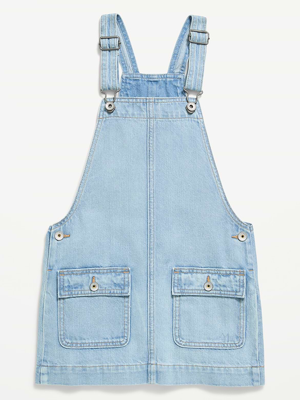 Denim Skirtall Dress for Girls