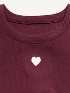 Image number 2 showing, Short-Sleeve Ringer Graphic T-Shirt for Toddler Girls