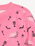 Image number 2 showing, Printed Snug-Fit Graphic Pajama Set for Girls