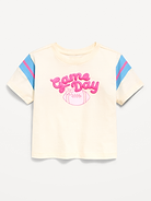 Image number 1 showing, Short-Sleeve Graphic T-Shirt for Toddler Girls