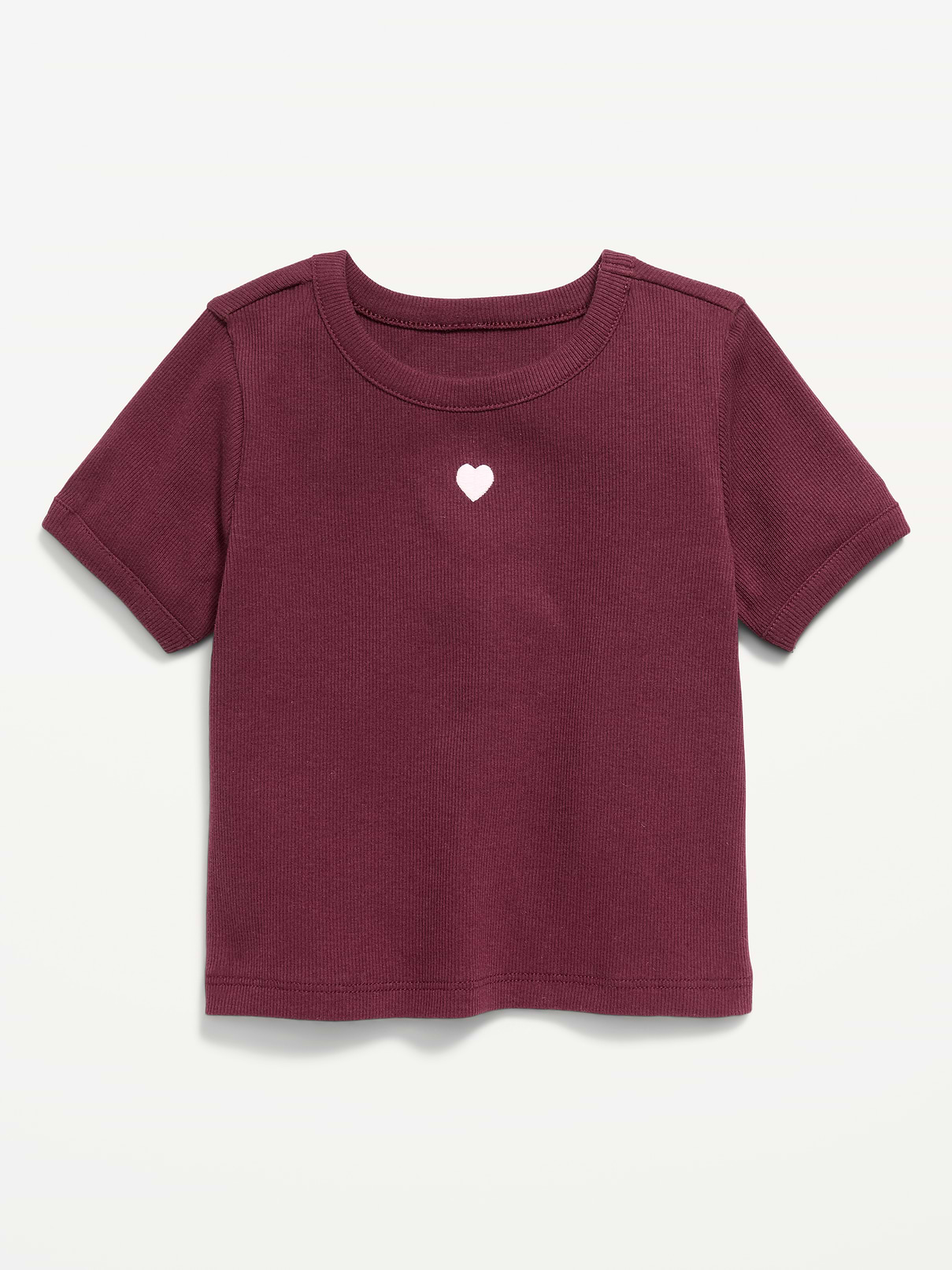 Image number 1 showing, Short-Sleeve Ringer Graphic T-Shirt for Toddler Girls