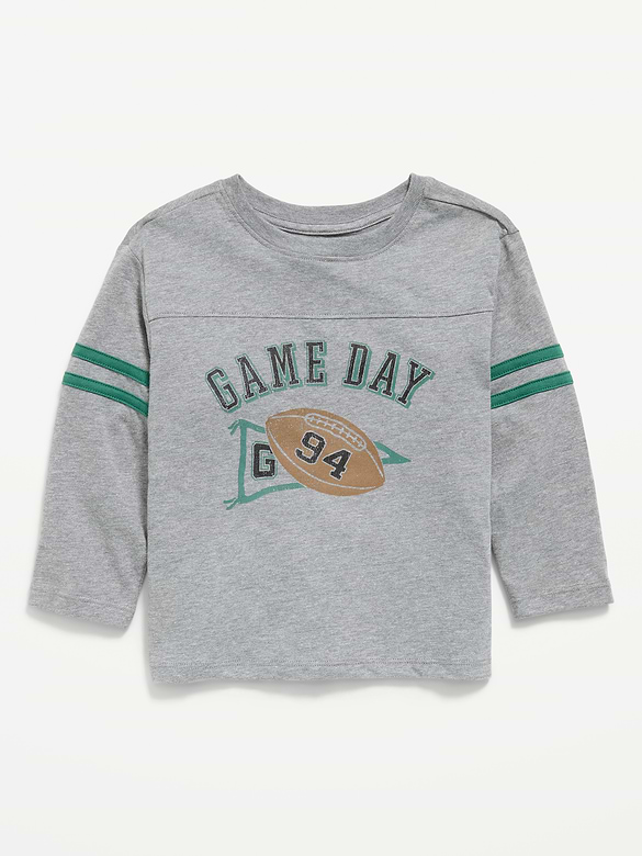 Long-Sleeve Graphic T-Shirt for Toddler Boys