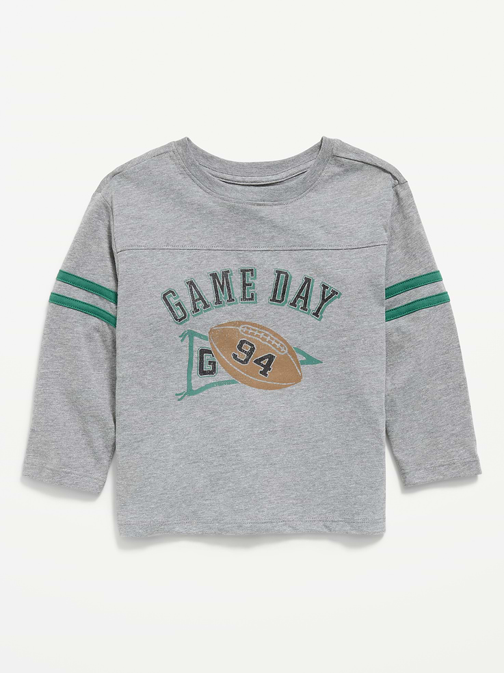 Image 1 of 1, crew neck, long sleeves, graphic at front, Product #910920