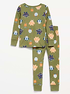 Image number 2 showing, Printed Snug-Fit Pajama Set for Toddler & Baby