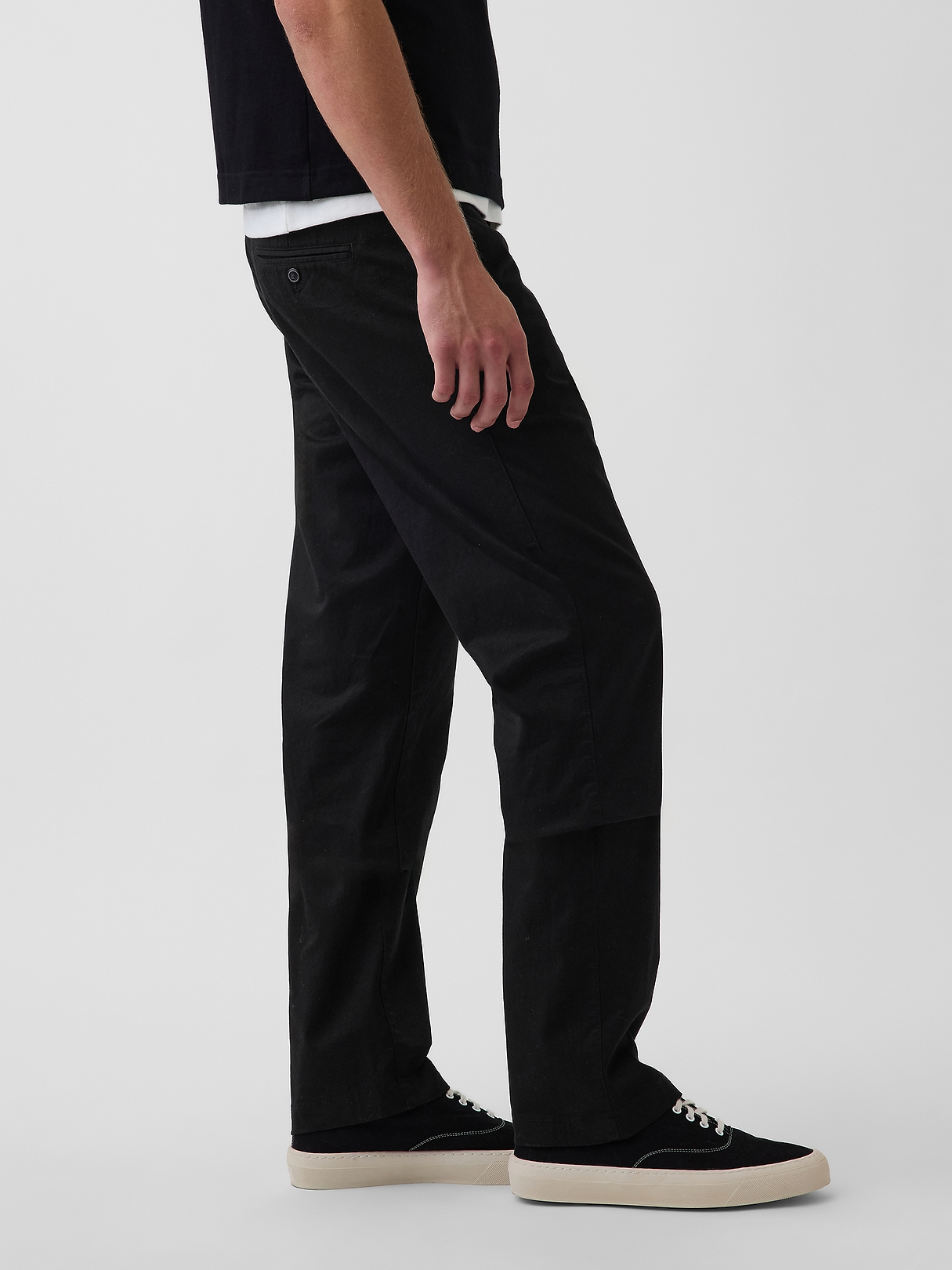 パンツ 00s OLD GAP 2-tuck chino slacks BLK Modern Straight Khakis | Gap