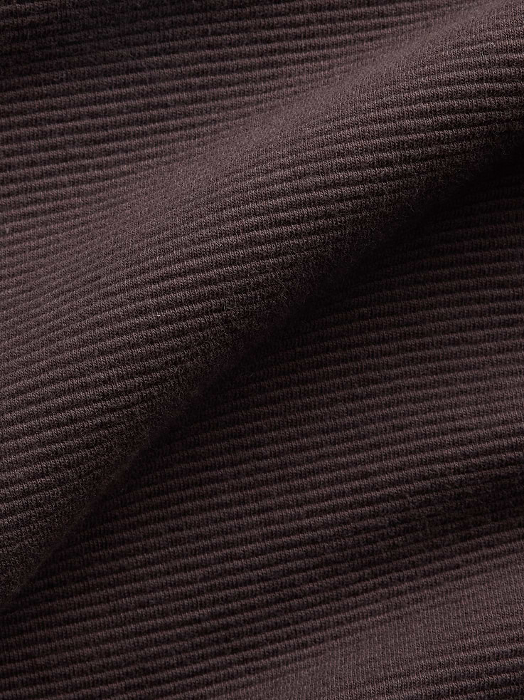 Image number 4 showing, Textured Cotton Oversized Half-Zip Pullover