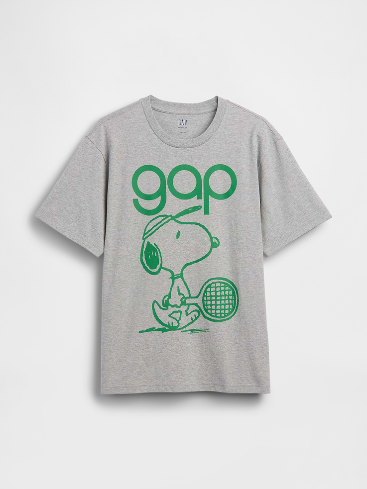Image number 5 showing, Snoopy Logo Relaxed Graphic T-Shirt
