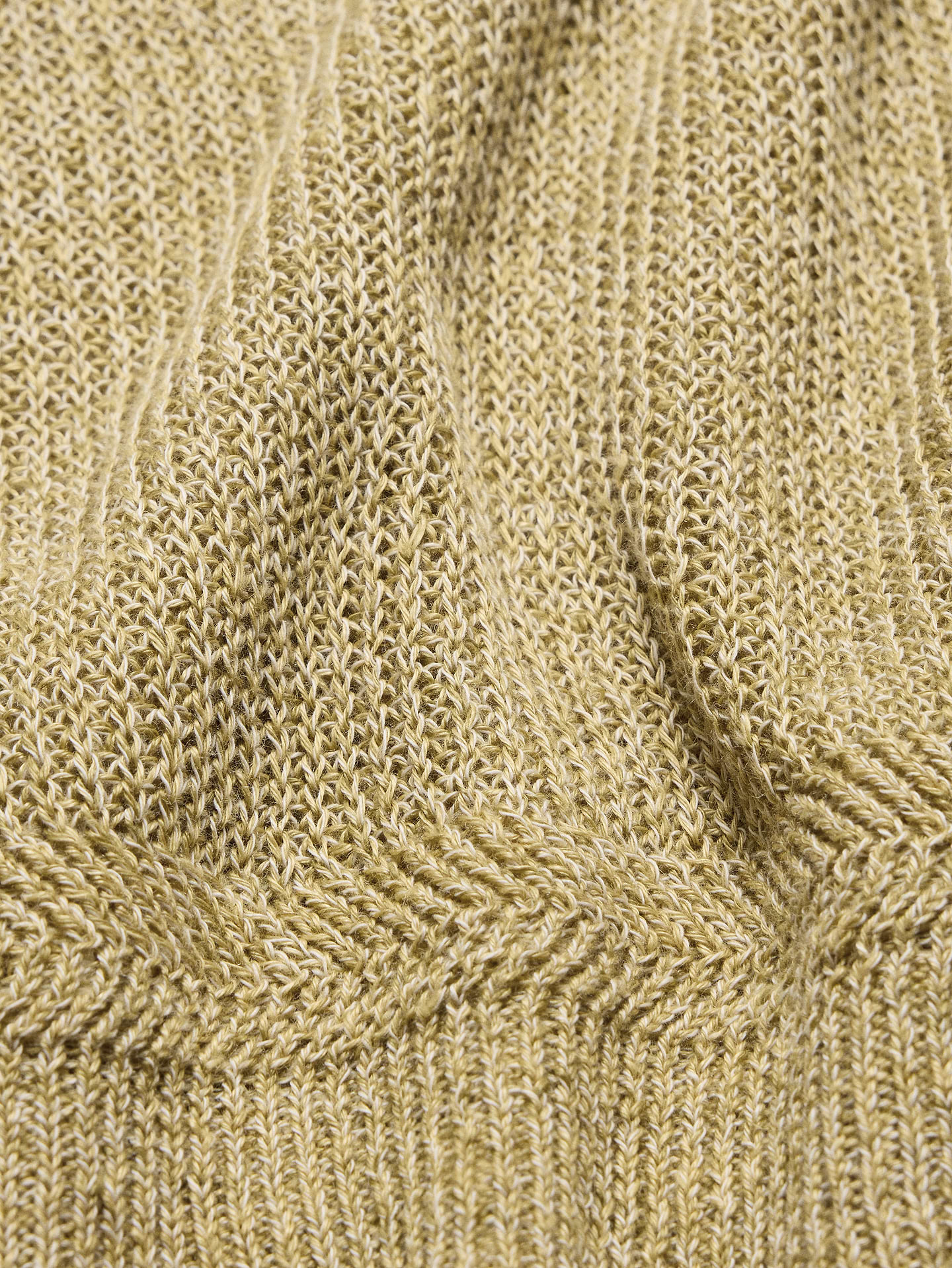 Image number 2 showing, Linen-Cotton Johnny-Collar Sweater Polo