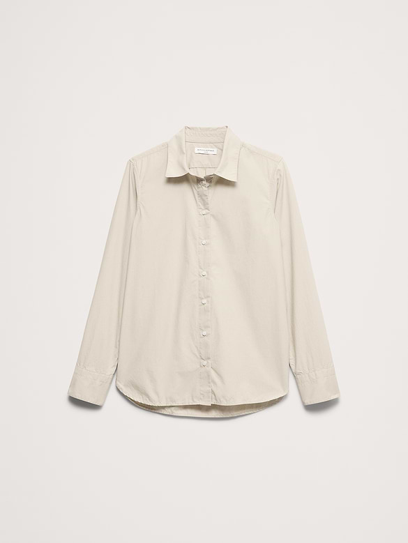 The Everyday Shirt in Cotton Poplin