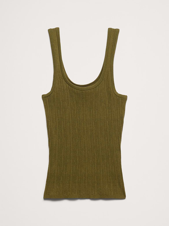 Crinkle Knit Tank