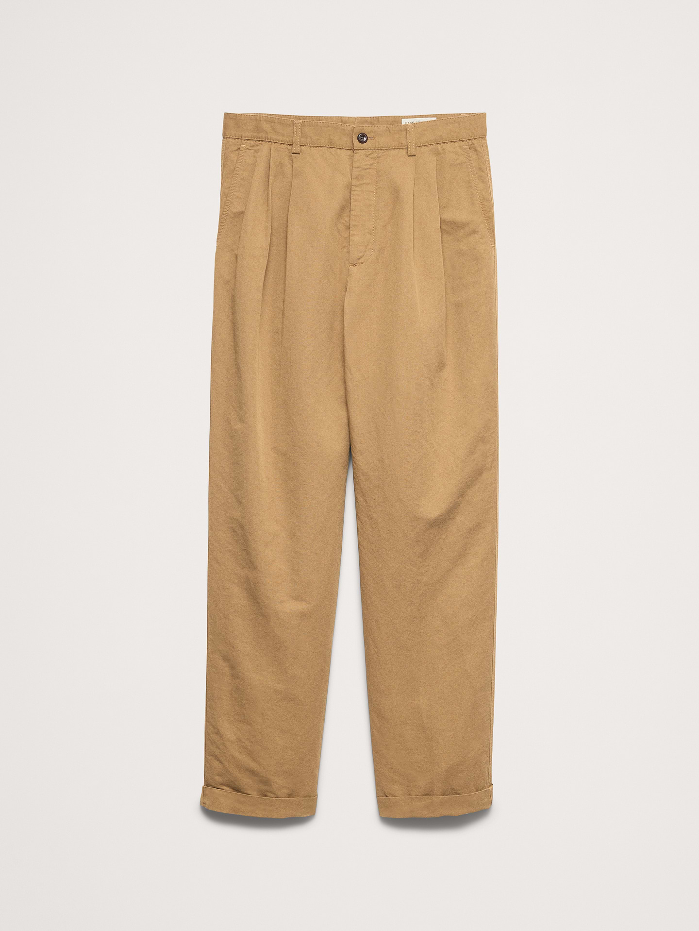 L'image numéro 5 présente Pantalon en lin et coton italien plissé Retour aux archives