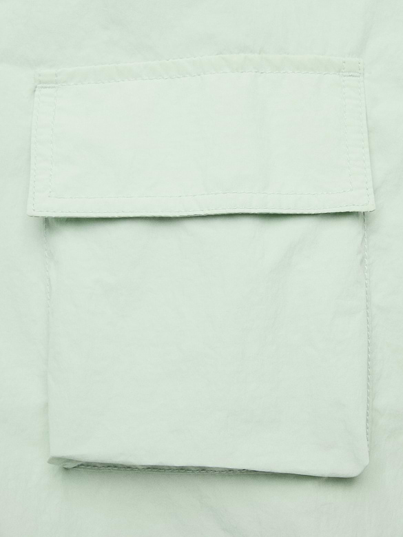 Relaxed Multi-Pocket Flight Jacket
