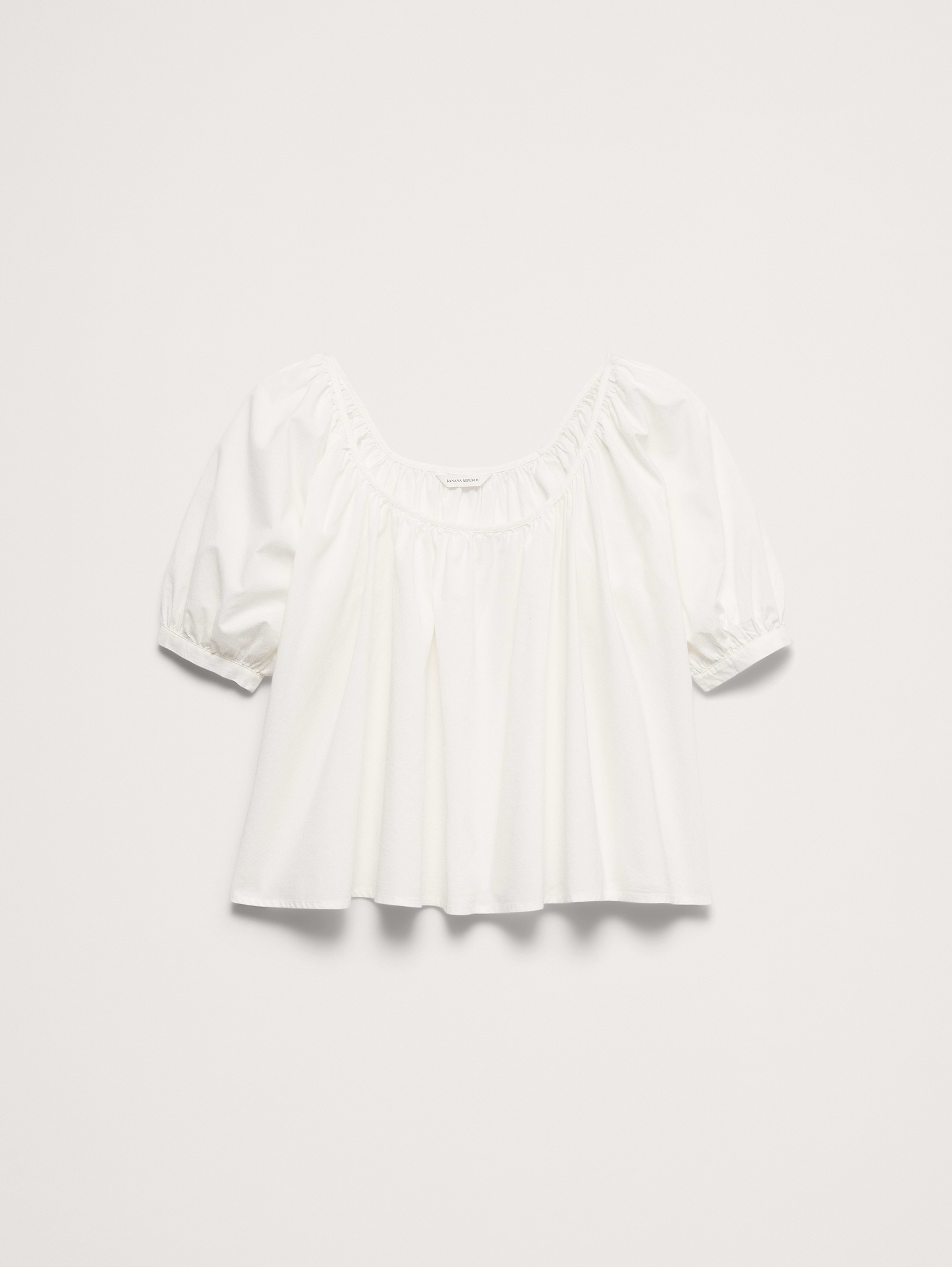 Image number 7 showing, Breezy Cotton Scoop-Neck Top