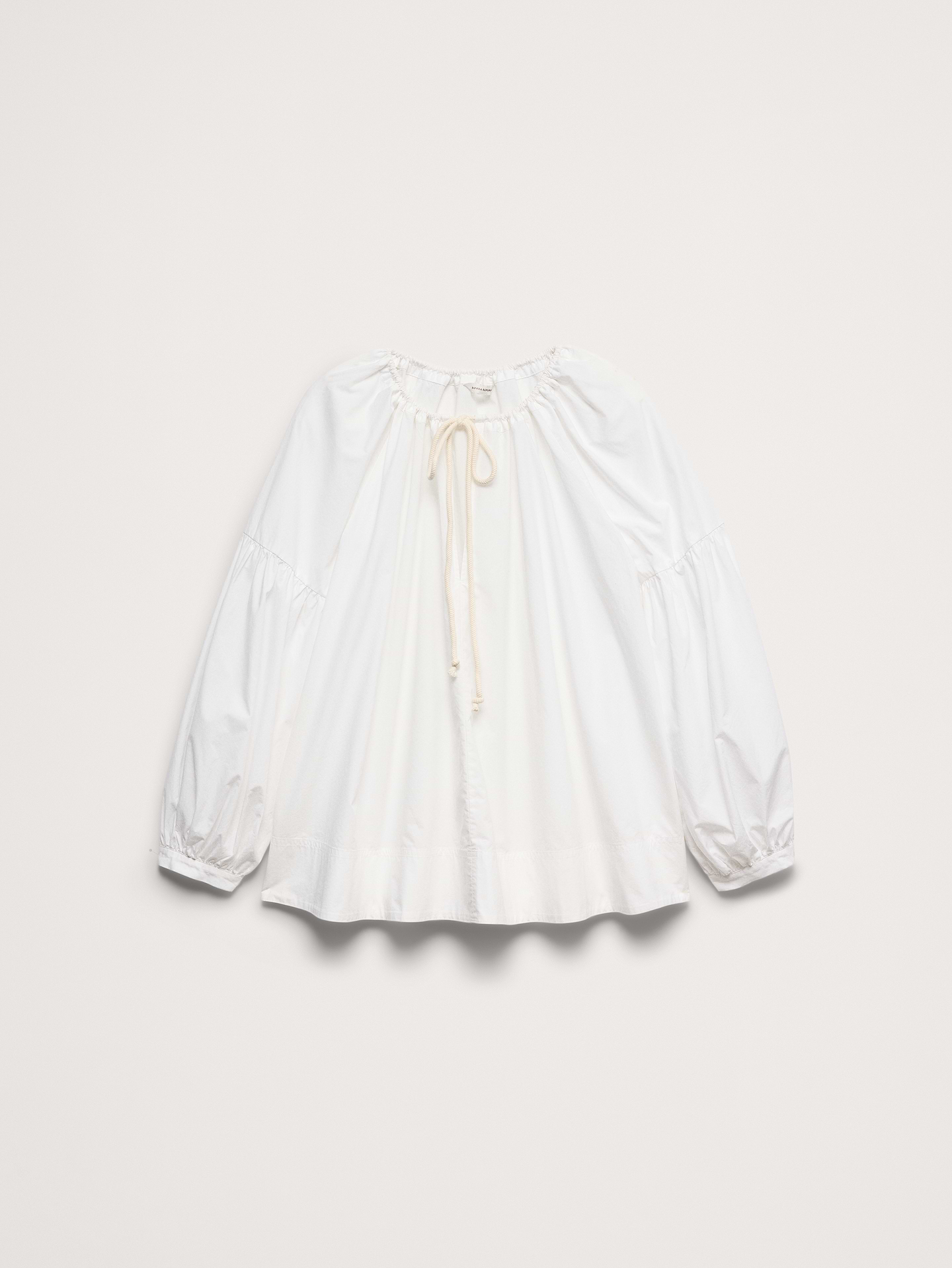 Image number 7 showing, Cotton Poplin Drawstring Top