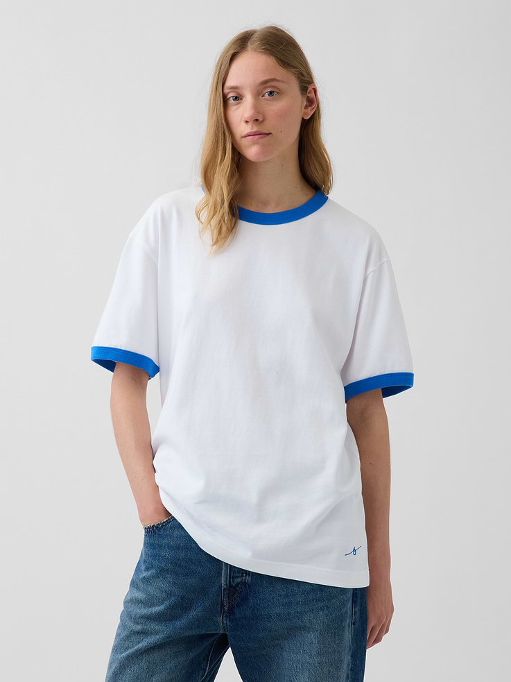 Image number 4 showing, Get Blue Relaxed Logo T-Shirt
