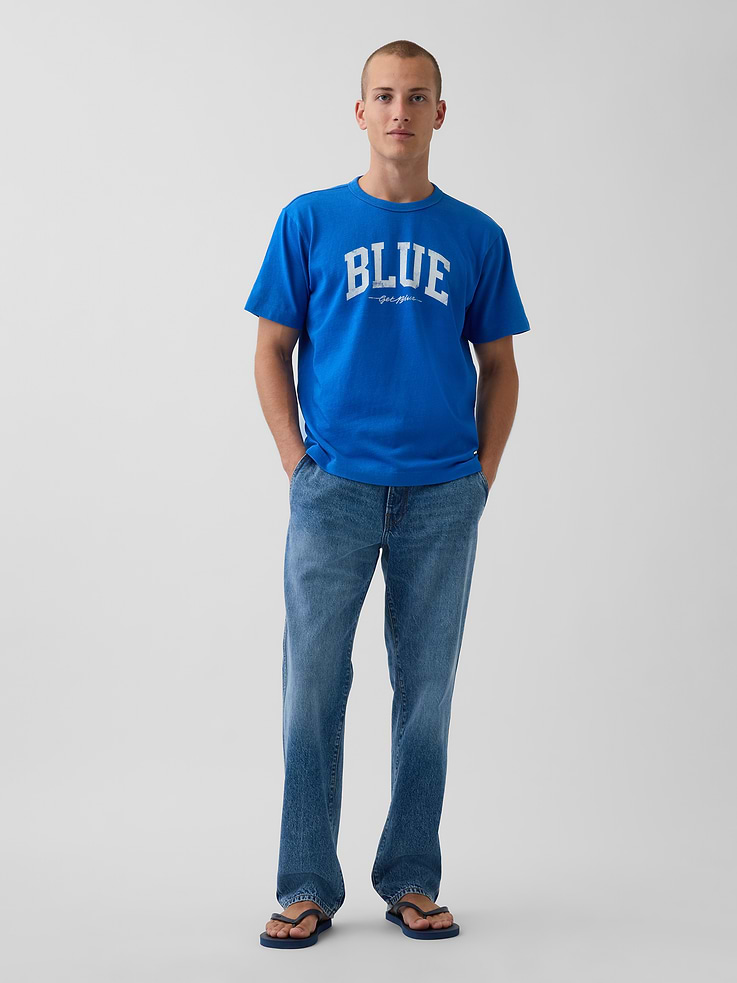 Image number 2 showing, Get Blue Relaxed Logo T-Shirt