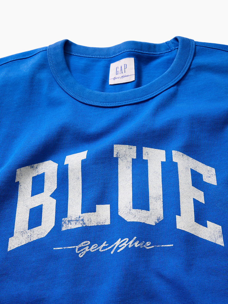 Image number 5 showing, Get Blue Relaxed Logo T-Shirt
