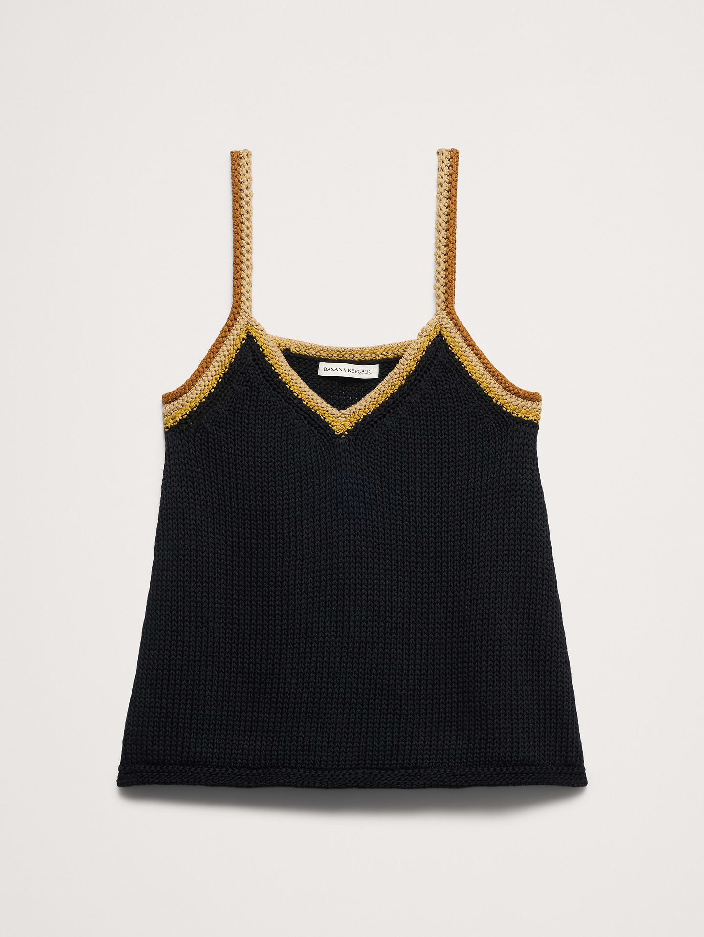 Image number 3 showing, Coastal Cotton V-Neck Sweater Tank