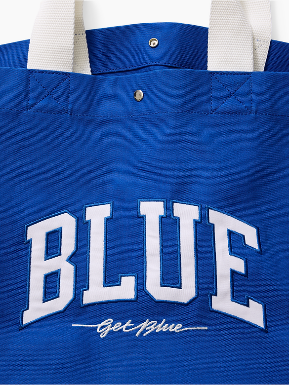 Get Blue Canvas Tote Bag
