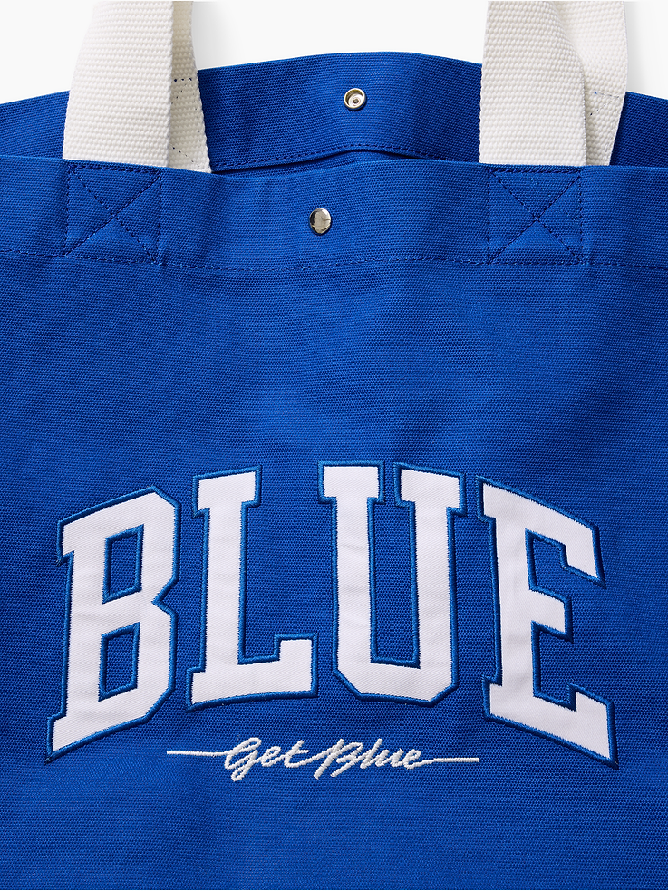 Image number 4 showing, Get Blue Canvas Tote Bag
