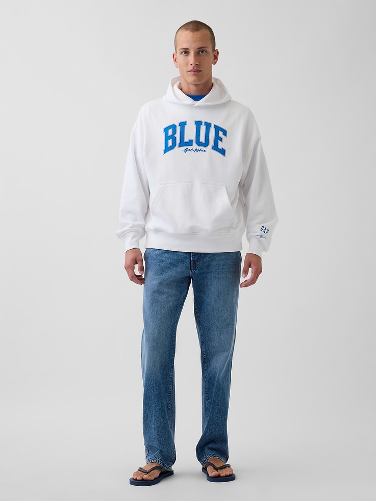 Image number 2 showing, Get Blue Heavyweight French Terry Logo Hoodie