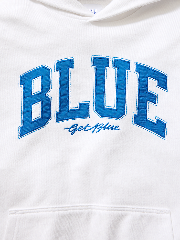 Image number 5 showing, Get Blue Heavyweight French Terry Logo Hoodie