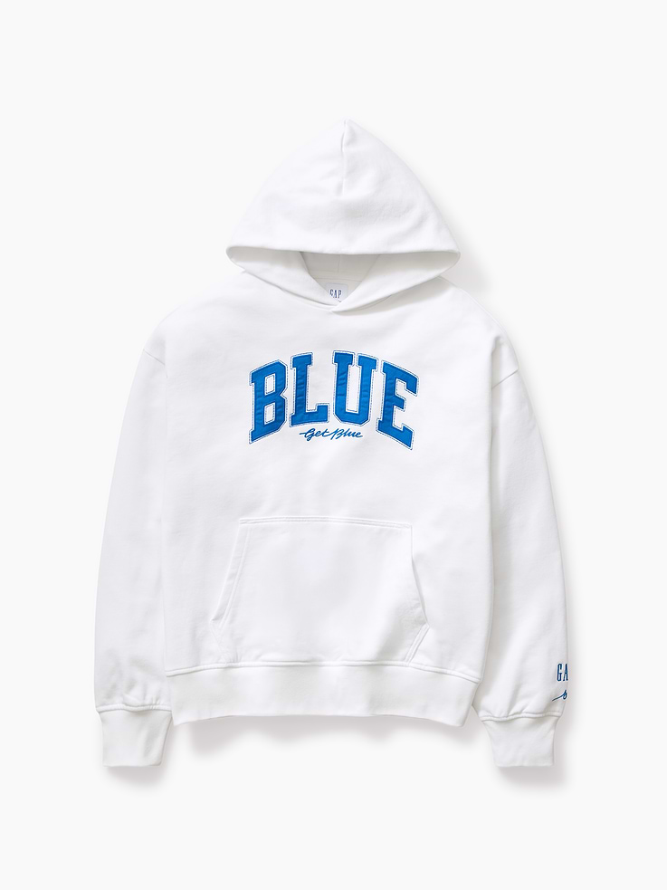 Image number 7 showing, Get Blue Heavyweight French Terry Logo Hoodie