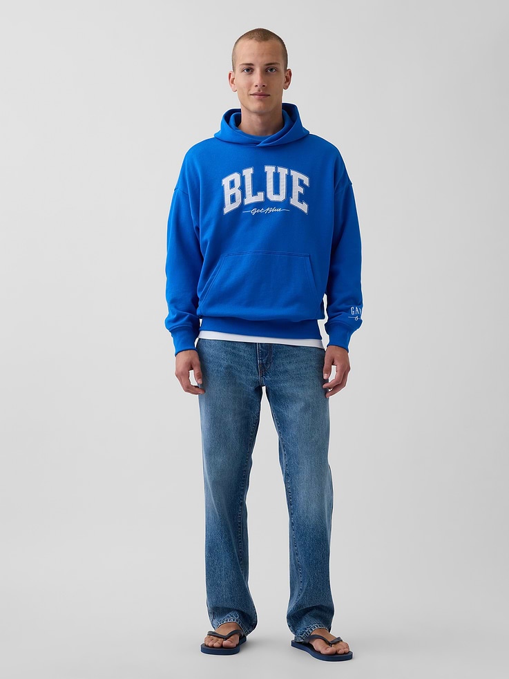 Image number 2 showing, Get Blue Heavyweight French Terry Logo Hoodie
