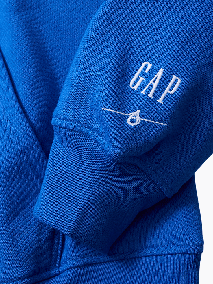 Image number 6 showing, Get Blue Heavyweight French Terry Logo Hoodie