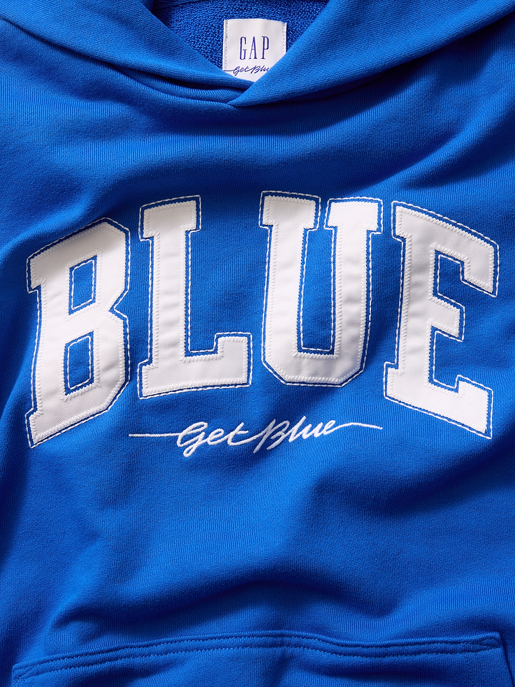 Image number 5 showing, Get Blue Heavyweight French Terry Logo Hoodie