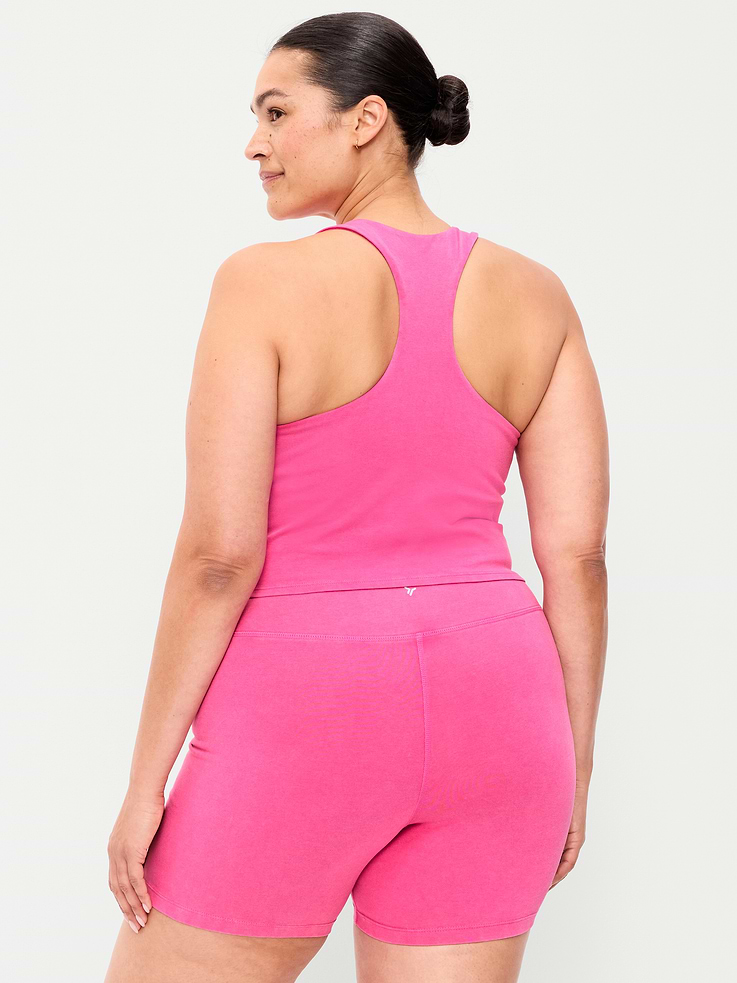Image number 8 showing, Light Support PowerChill High-Neck Racerback Sports Bra